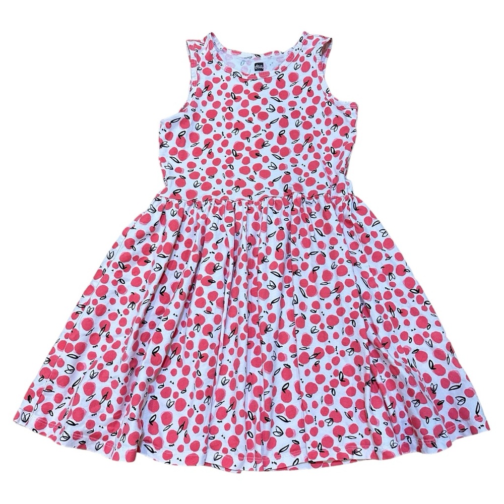 Tea‎ Collection Girls Portugal Skirted Dress Oasis Fruit Size 7